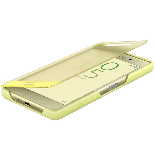 Чехол Sony SCR50 Lime Gold для Xperia X фото