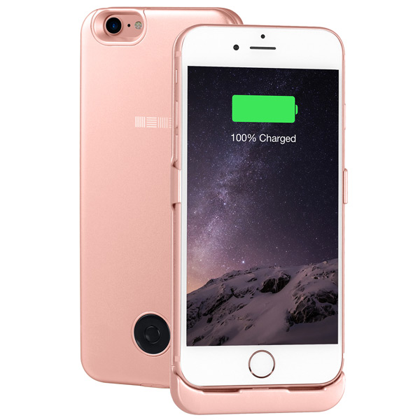 Чехол-аккумулятор InterStep для iPhone 7 Rose (IS-AK-PCIP73ARG-000B210) фото