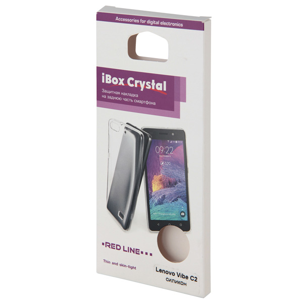 Чехол iBOX Crystal для Lenovo VibeC2 прозрачный(МВ000000115)