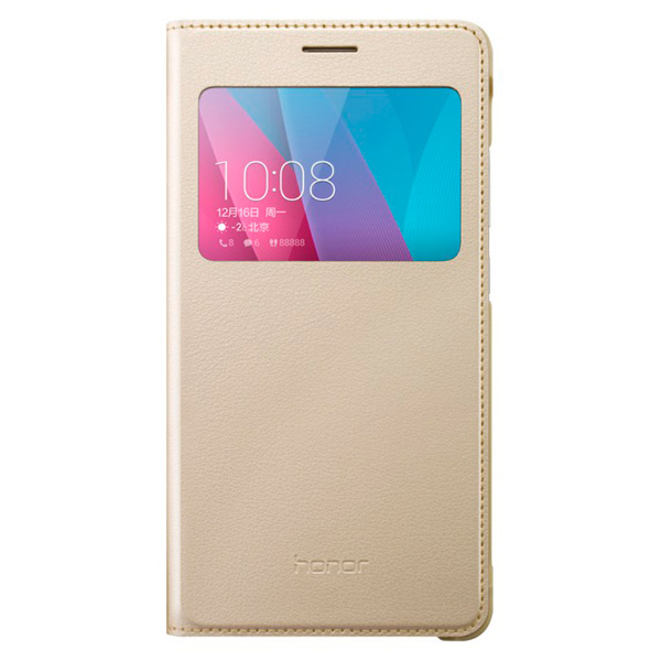 Чехол HONOR 5X Smart Cover золотой фото