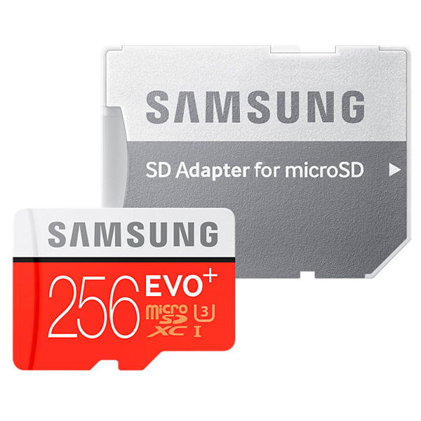 Карта памяти MicroSD Samsung EVO Plus MB-MC256DA/RU