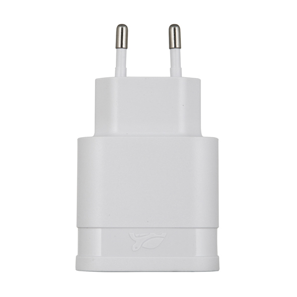 Сетевое зарядное устройство с кабелем RIVACASE 2 USB 2.4A + кабель microUSB (VA 4122 WD1)