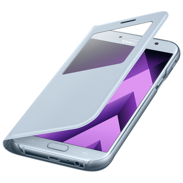 Чехол Samsung A7 2017 S View Standing Cover синий