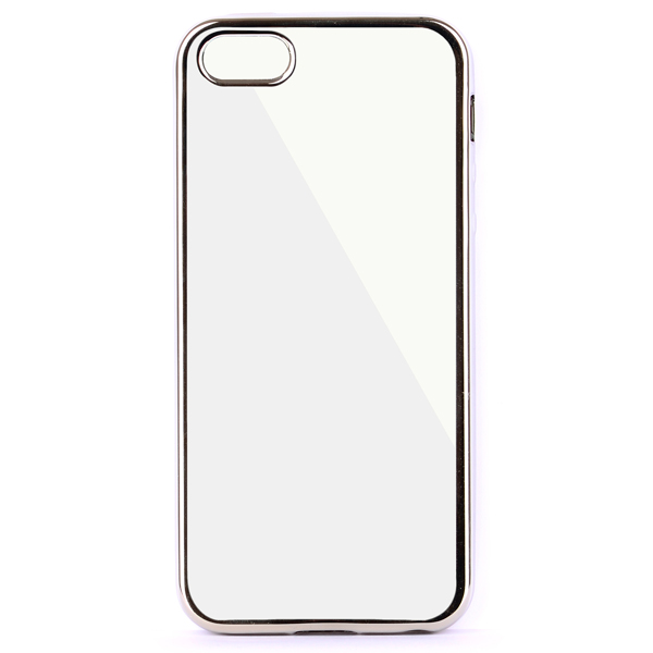 Чехол InterStep Frame для iPhone 5/5S Silver фото
