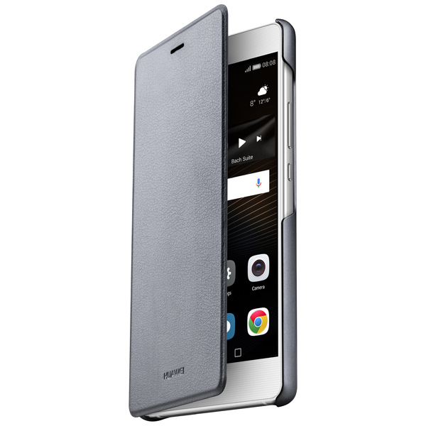 Чехол HUAWEI P9 Lite Flip Cover Grey (51991527) фото