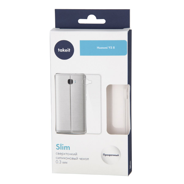 Чехол TAKE IT для Huawei Y5 II, Slim (TKTHUAY5IISLIMTR)