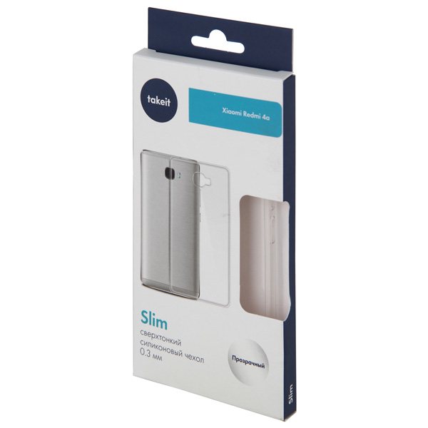 Чехол Takeit для Xiaomi Redmi 4A, Slim (TKTXIAREDMI4ASLIMTR)