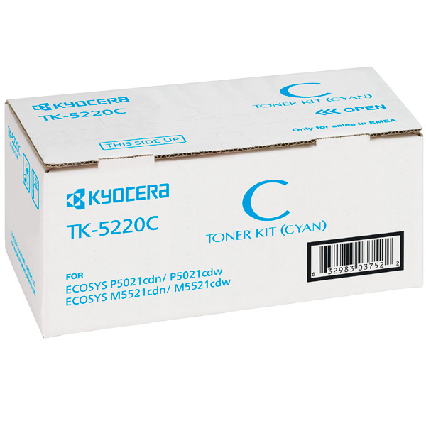 Картридж для лазерного принтера Kyocera TK-5220C фото