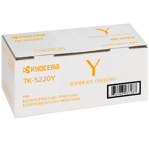 Картридж для лазерного принтера Kyocera TK-5220Y фото