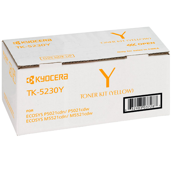 Картридж для лазерного принтера Kyocera TK-5230Y фото