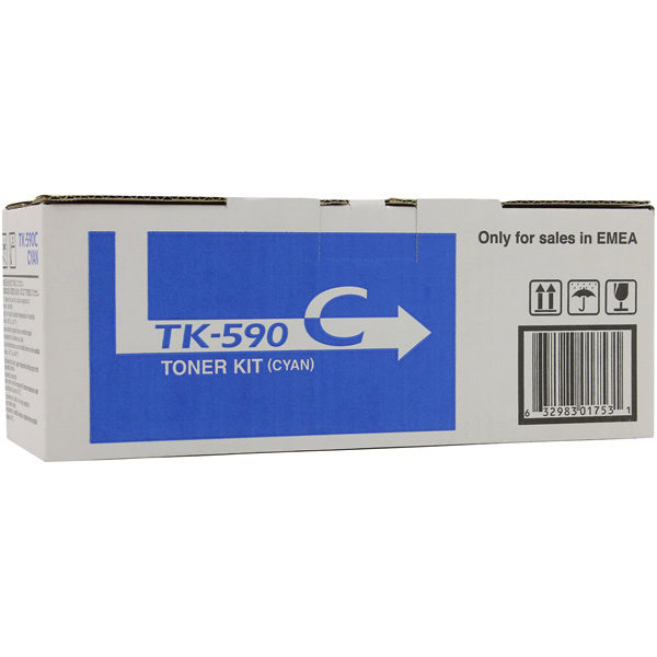 Картридж для лазерного принтера Kyocera TK-590C фото