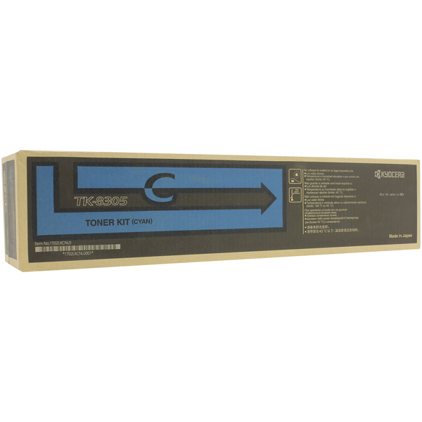 Картридж для лазерного принтера Kyocera TK-8305C фото