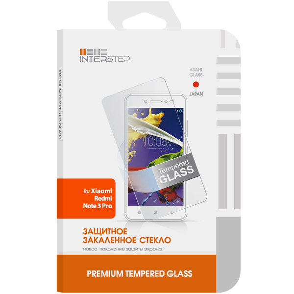 Защитное стекло InterStep для Xiaomi Redmi Note 3 Pro фото
