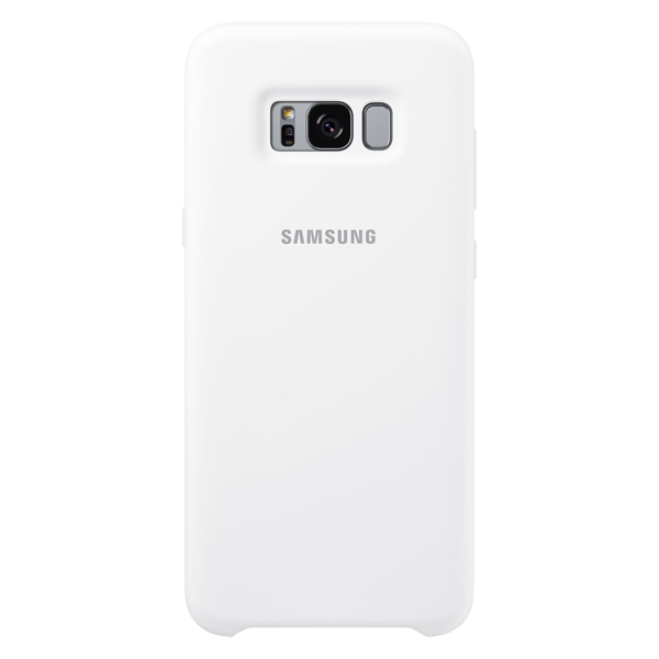 Чехол Samsung Galaxy S8+ Silicone White (EF-PG955TWEGRU) фото
