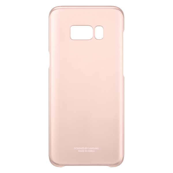 Чехол Samsung Galaxy S8+ Clear Pink (EF-QG955CPEGRU) фото
