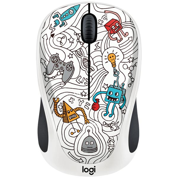 Мышь беспроводная Logitech M238 Techie White (910-005053)