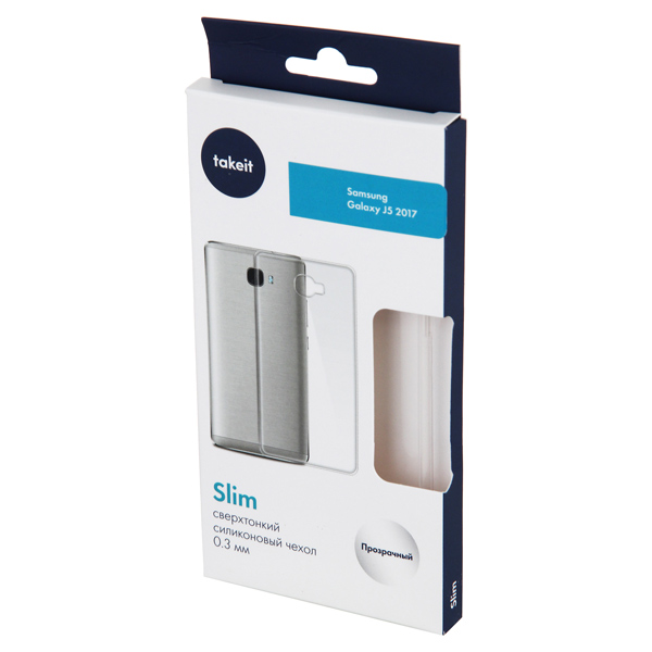 Чехол Takeit для Samsung Galaxy J5 (2017), Slim