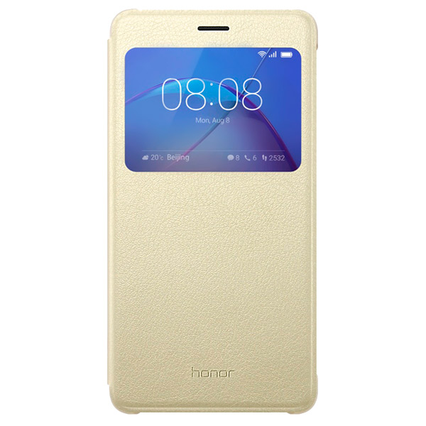 Чехол HONOR 6X Smart Cover золотой фото