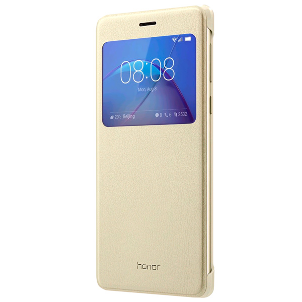 Чехол HONOR 6X Smart Cover золотой