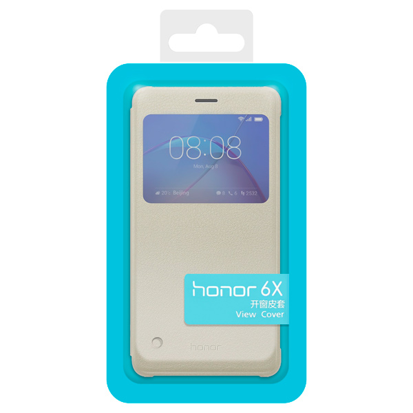 Чехол HONOR 6X Smart Cover золотой