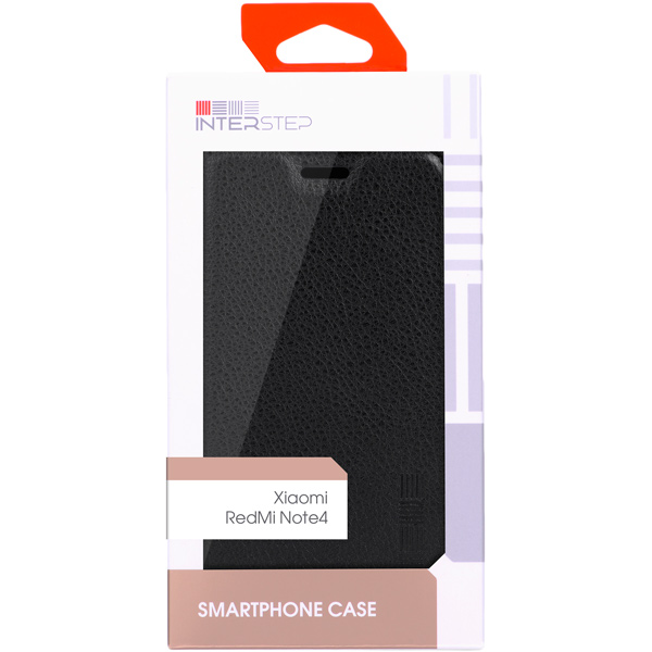 Чехол InterStep Vibe для Xiaomi RedMi Note 4 черный