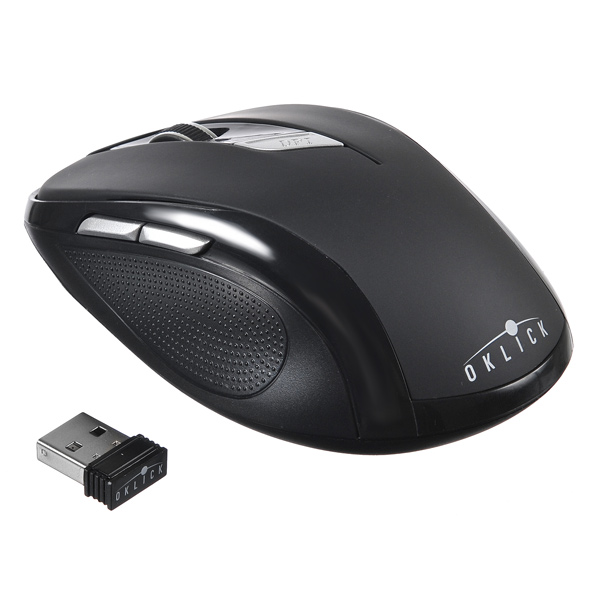 Мышь беспроводная Oklick 465MW черный