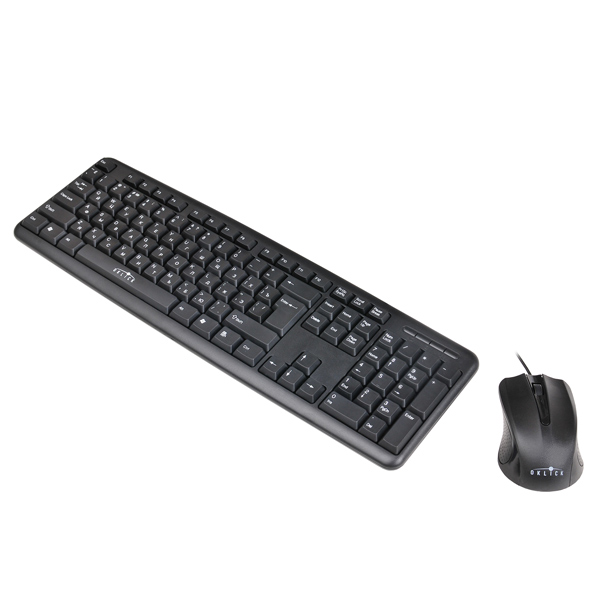 Комплект клавиатура+мышь Oklick 600M черный