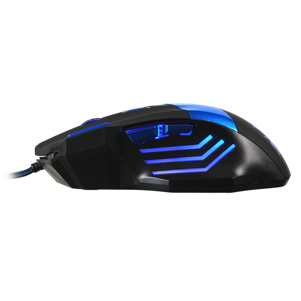 Игровая мышь Oklick 775G Black синий