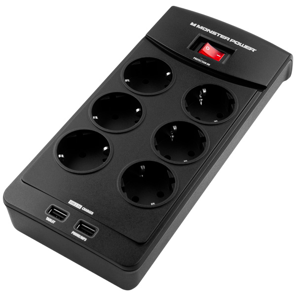 Сетевой фильтр Monster Core Power 600 USB (MP EXP 600U, 121858-00)