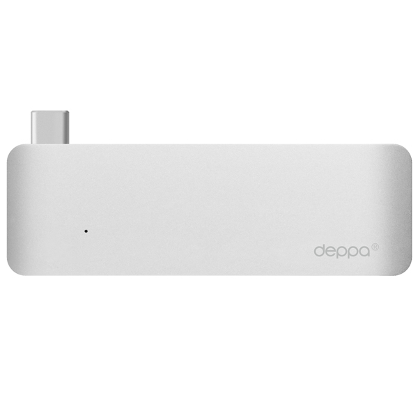 Переходник Deppa USB-C адаптер для Macbook, 5в1 (72218)