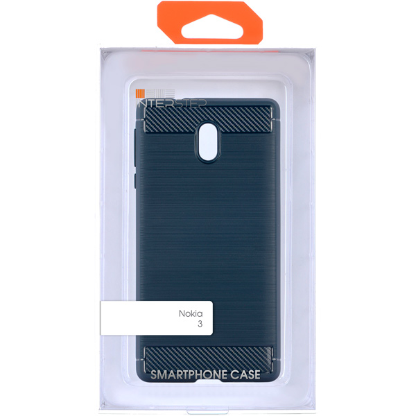 Чехол InterStep Armore для Nokia 3 Blue (HAR-NO00003KNP1109OK100)