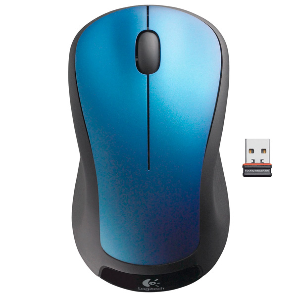 Мышь беспроводная Logitech M310 голубой (910-005248) фото