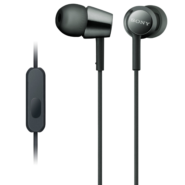 Наушники внутриканальные Sony MDR-EX155AP черный