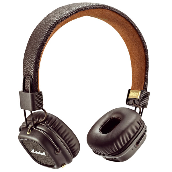 Наушники Bluetooth Marshall Major II Bluetooth коричневый фото