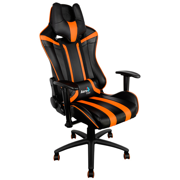 Кресло компьютерное игровое Aerocool AC120-BO фото