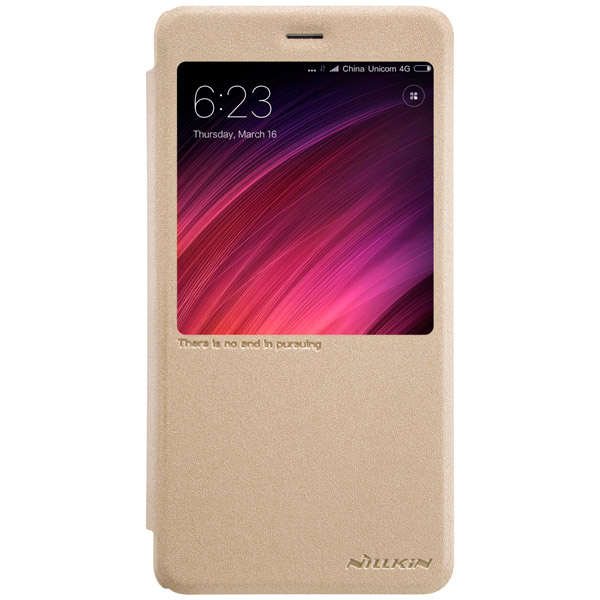 Чехол Nillkin Sparkle Leather Case для Xiaomi Redmi Note 4X фото