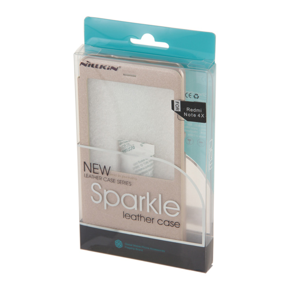 Чехол Nillkin Sparkle Leather Case для Xiaomi Redmi Note 4X