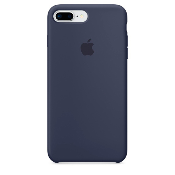 Чехол Apple iPhone 8 Plus / 7 Plus Silicone полночный синий фото