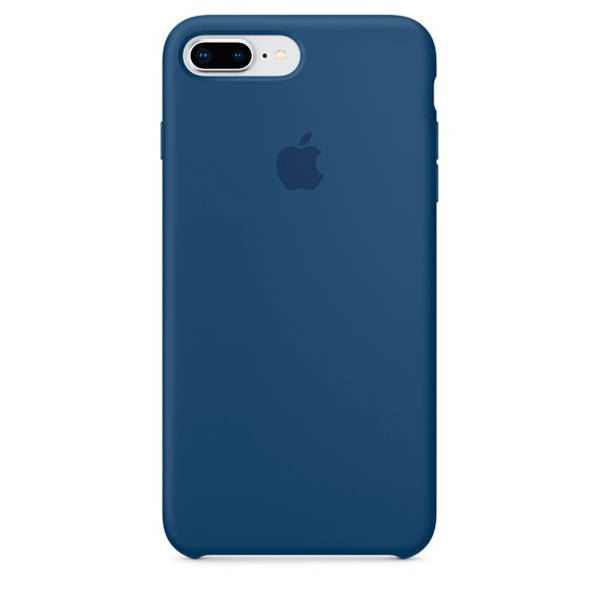 Чехол Apple iPhone 8 Plus / 7 Plus Silicone Blue кобальт фото