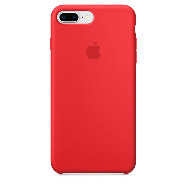 Чехол Apple iPhone 8 Plus / 7 Plus Silicone (PRODUCT)RED