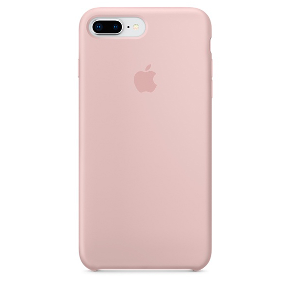 Чехол Apple iPhone 8 Plus / 7 Plus Silicone Pink песок фото