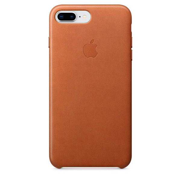 Чехол Apple iPhone 8 Plus / 7 Plus Leather Saddle коричневый фото