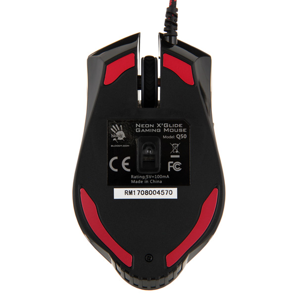 Игровая мышь A4Tech Bloody Q50 черный