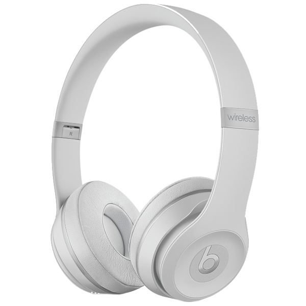 Наушники Bluetooth Beats Solo3 Wireless Matte Silver (MR3T2ZE/A) фото