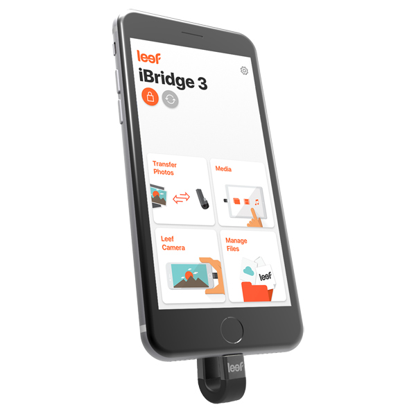 Флеш-диск для Apple Leef iBridge3 128 Гб, чёрный (LIB3CAKK128R1)