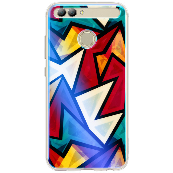 Чехол HUAWEI Nova 2 Plus Multi Color TPU Graffiti (51992029) фото