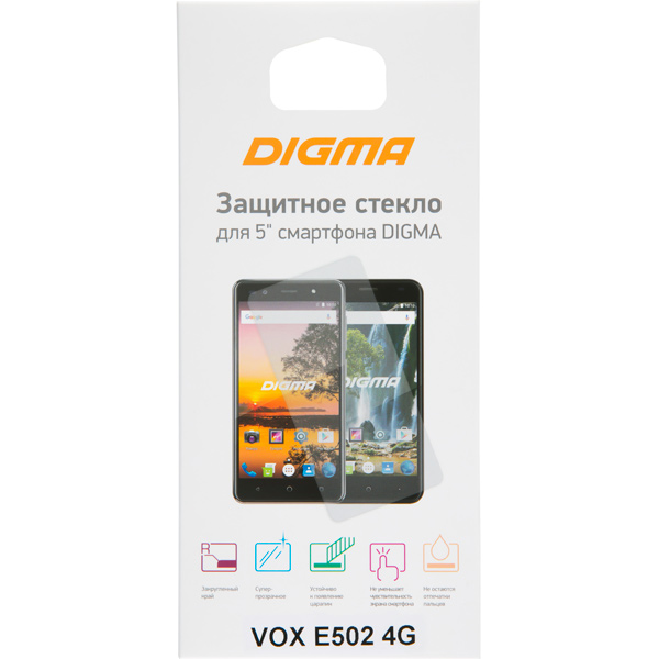 Защитное стекло Digma для VOX E502 4G