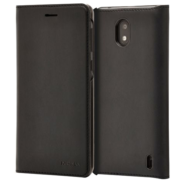 Чехол Nokia 2 Leather Flip Cover Black (СP-304)