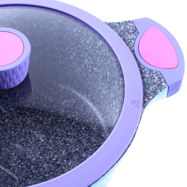 Кастрюля Endever Aquarelle-243, с крышкой