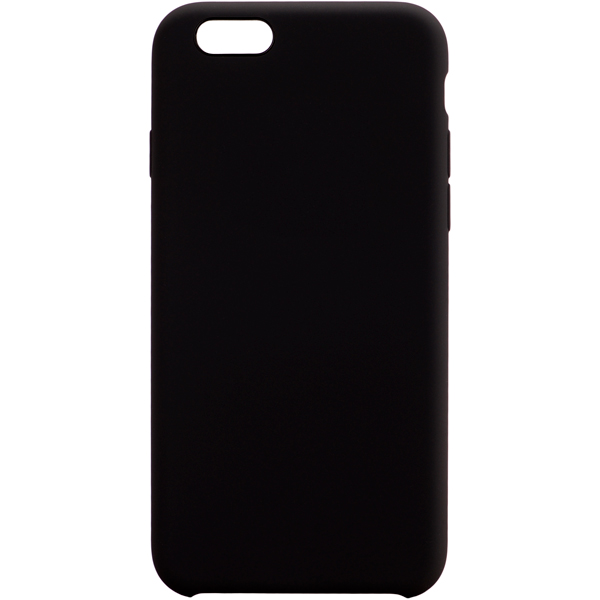 Чехол InterStep iPhone 6/6S SOFT-T METAL ADV черный фото